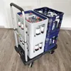 Plattformwagen klappbar 150 kg leicht mobil Transportwagen Produktbild-Vorschau 2
