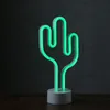 LED NEON Figur Kaktus - Neonlicht - H: 30cm - Batterie oder Produktbild-Vorschau 5