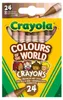 Crayola - barvy světa 24 voskových tužků Náhled obrázku produktu 4