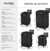 Set de 4 Valises Trolley - ABS - 4 Roues Pivotantes à 360° Voir les images du produit 6