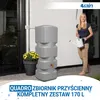 4rain QUADRO zbiornik przyścienny na deszczówkę zestaw Podgląd zdjęcia produktu 2