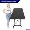 Buffettisch klappbar | HxBxT 74x180x74cm | mit Tragegriff | Produktbild-Vorschau 6