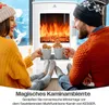 KESSER® Elektrokamin mit Heizung Panorama-Sichtfenster Produktbild-Vorschau 5