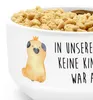 Mr. & Mrs. Panda schale Mops Krone - Weiß - Geschenk, Hund, Produktbild-Vorschau 5