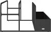 vidaXL Contenitore per piscina nero 110x100x57 cm Poly Anteprima dell’immagine prodotto 6