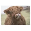 MuchoWow® Mauspad Mousepad Schottischer Highlander - Braun Produktbild-Vorschau 1