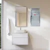 XINZI Medizinschrank Apothekerschrank mit Glas Tür und 4 Produktbild-Vorschau 8