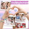 Einhorn Armband Bastelset Mädchen DIY Schmuck Geschenk 4-13 Produktbild-Vorschau 5