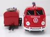 Motormax 79671 VW T1 Bus Kasten Feuerwehr mit Anhänger rot Produktbild-Vorschau 6