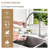 Homelody Vorfenster Küchenarmatur 90° Faltbar 360° Drehbare Produktbild-Vorschau 7