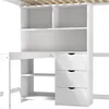 Hochbett für Kinder & Jugendliche inkl. Schreibtisch, Produktbild-Vorschau 9