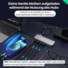 Siltcon® 13-in-1 USB-C Dockingstation – 2x HDMI 4K, PD Produktbild-Vorschau 3
