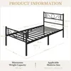 Yaheetech Bettrahmen Metallbett für 90 x 200 cm Matratze Produktbild-Vorschau 3