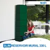 4rain récupérateur d'eau mural SLIM 330L sable avec robinet Voir les images du produit 2