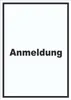 Anmeldung Schild mit Text Aufnahme hochkant A5 (148x210mm) Produktbild-Vorschau 1