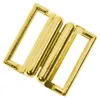 2 Bikini-Verschlüsse gold A 18x19mm | I 15x4mm