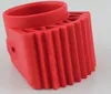 A red plastic product on a light gray background. Produktbild-Vorschau