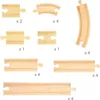 Bigjigs Rail Set di binari in legno 24 pezzi Anteprima dell’immagine prodotto 6