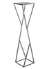 Howhomely Sgabello per fiori in metallo nero 100 cm - Anteprima dell’immagine prodotto 5