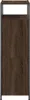 Botník hnědý dubový vzhled 60x34x112 cm materiál na bázi Náhled obrázku produktu 6