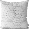 VOID Hexagon Muster Kissenbezug Kissenhülle Sofakissen Produktbild-Vorschau 1