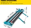 SucceBuy 47 Zoll/1200 mm manueller Fliesenschneider mit Produktbild-Vorschau 7