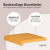 Poduszka bankowa Lycce, 1 sztuka, obicie ze sztucznej Podgląd zdjęcia produktu 4