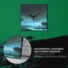 Coloray Uhr auf Leinwand 30x30 cm Wand Uhr Dekoration Produktbild-Vorschau 5