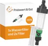 Wasserfilter Wasserhahn 12 bar 3/4 Zoll mit Wasser Produktbild-Vorschau 1