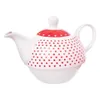 Orion Théière Pot + tasse avec soucoupe POINTS CŒURS Voir les images du produit 3