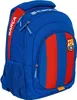 A blue backpack with red stripes and FC Barcelona branding. Produktbild-Vorschau