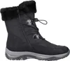 A side view of a black winter boot. Produktbild-Vorschau