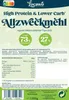 The image shows the packaging of a food product, specifically flour, with nutritional information and branding. Produktbild-Vorschau