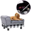 vidaXL Sofa dla psa szara 57x34x36 cm pluszowa Podgląd zdjęcia produktu 2