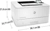 Laserdrucker HP LaserJet Enterprise M406DN Weiß USB Produktbild-Vorschau 13