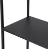 A close-up view of a black shelf on a white background. Anteprima dell’immagine prodotto