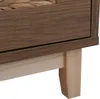 Ławka HWC-P54, ławka do przedpokoju, półka na buty, MDF Podgląd zdjęcia produktu 11