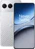 A silver smartphone is shown from the back and front, with the screen displaying a marketing message. Produktbild-Vorschau