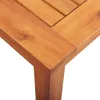 vidaXL Záhradný stôl 215x90x74 cm Akáciové masívne drevo Náhľad obrázku produktu 4