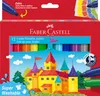 FABER-CASTELL Fasermaler JUMBO Superwashable 12er Etui Produktbild-Vorschau 1