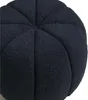 Moderner blauer Hocker mit Paisley-Muster, 48x48x38 cm (B x Produktbild-Vorschau 3
