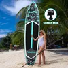 Funwater Aufblasbares SUP Board 350×84×15cm, Türkis &Grau Produktbild-Vorschau 5