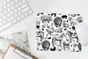MuchoWow® Mauspad Mousepad Muster - Tiere - Schwarz und Produktbild-Vorschau 6
