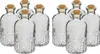 8 x 240 ml leere Glasflasche mit Kork Eckig Fläschchen Öl Produktbild-Vorschau 1