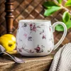 DUO FLORAL Fassbecher 430 ml SAFA New Bone China Porzellan Produktbild-Vorschau 7