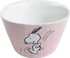 The Peanuts Schüssel Snoopy - Müslischale Schale Rosa mit Produktbild-Vorschau 3