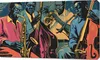 Bild 100x60cm Jazzmani in Gazee Produktbild-Vorschau 1