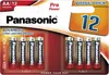 Panasonic AA Mignon Pro Power 1,5V Batterie 12er Blister Produktbild-Vorschau 4