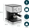 Expresný ručný kávovar Princess 01.249412.01.001 Oceľ 1,5 l Náhľad obrázku produktu 17