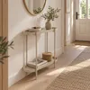 Mica Decorations Myron Bijzettafel Ovaal Beige - Salontafel Productafbeelding-voorbeeld 8